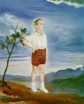 portrait Tableau Peinture - Portrait d’un enfant surréalisme